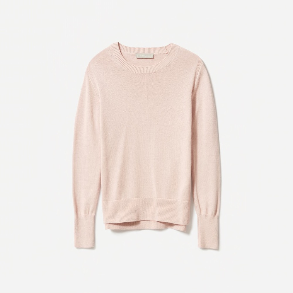 Everlane Soft Cotton Crew Neck Sweater